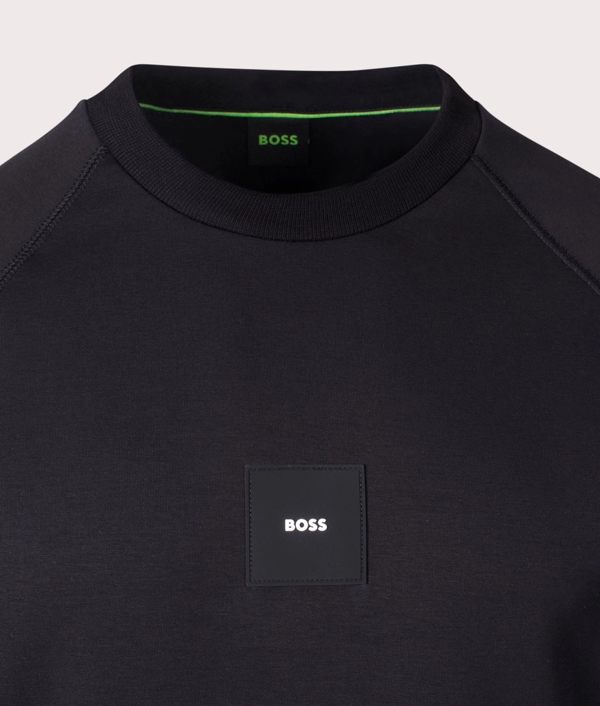 Hugo Boss Mens Salbo Rib Sweatshirt